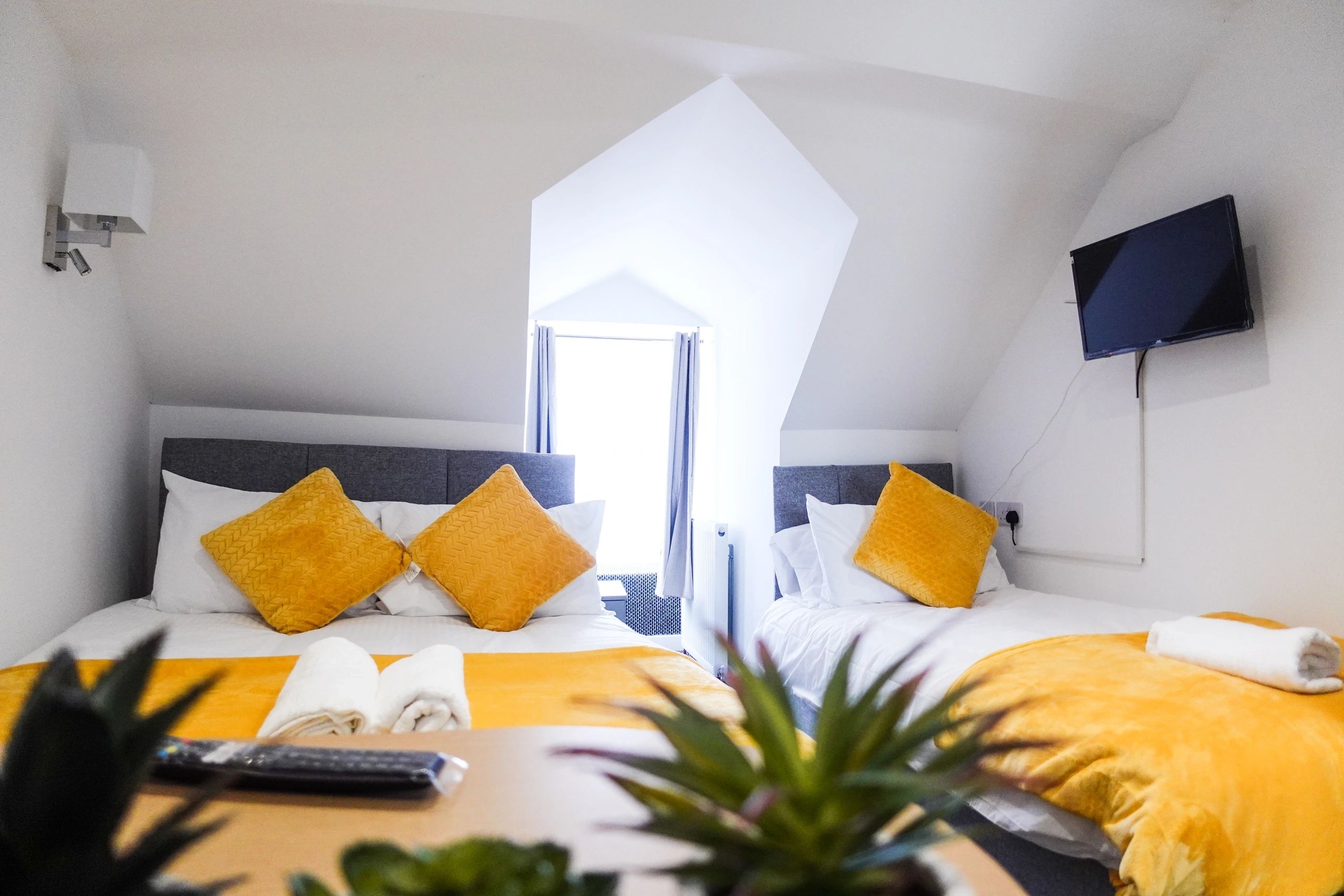 Room interior at Station House Plymouth